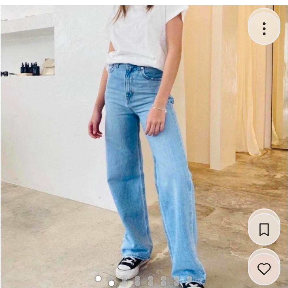 Levi’s High Loose Straight Leg Jeans